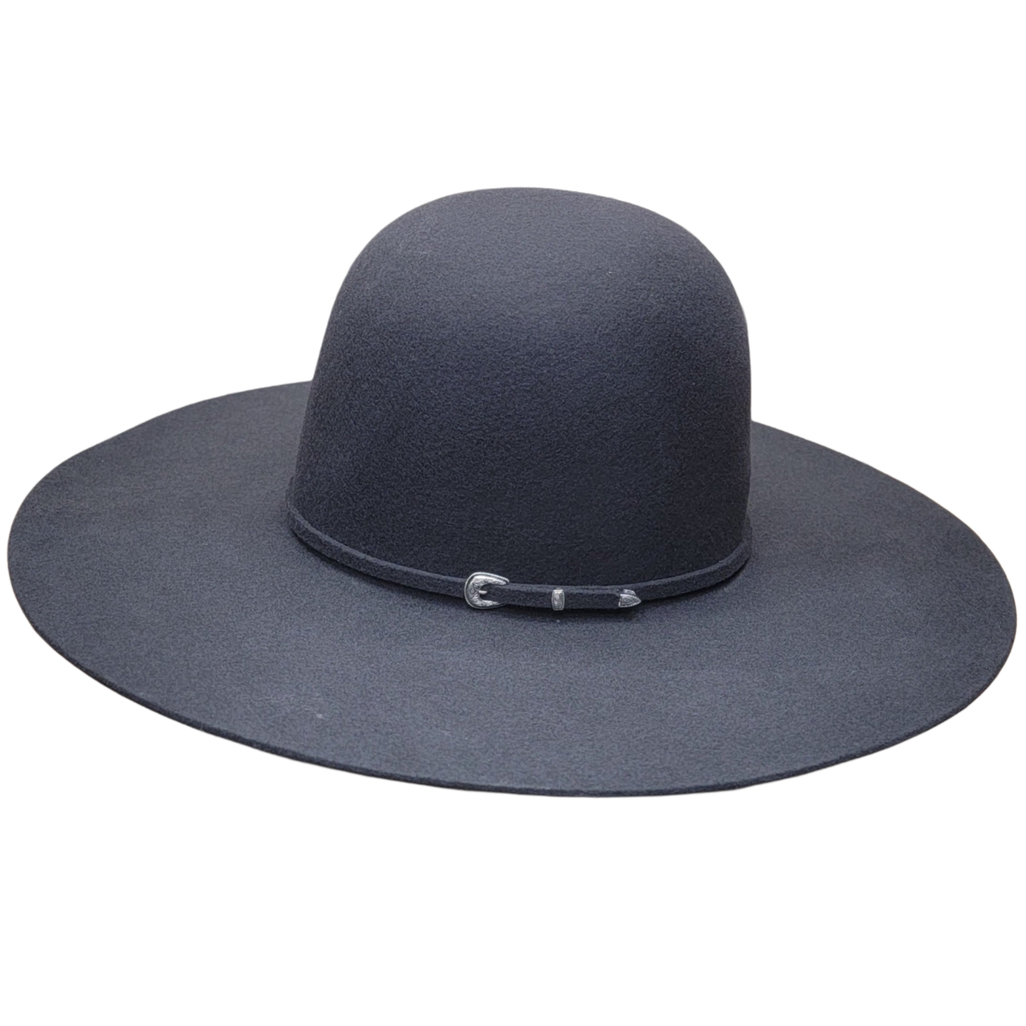 Rodeo King 3X | Open Crown | 4 1/2" Brim | Charcoal