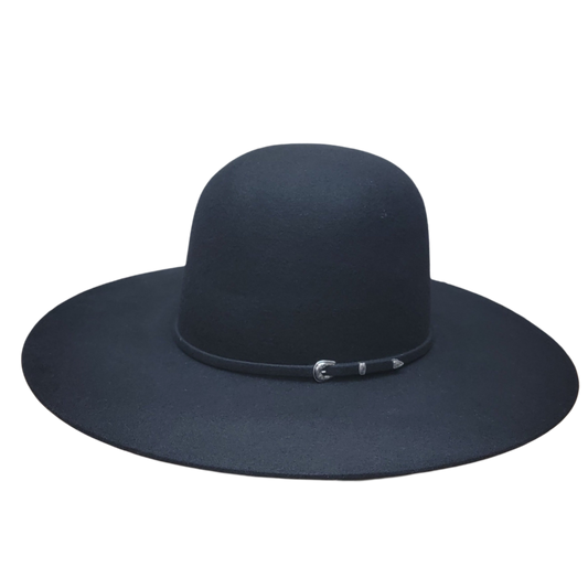 Rodeo King 3X | Open Crown | 4 1/2" Brim | Black